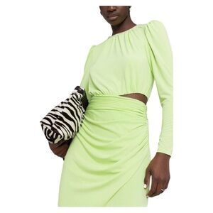 Self-portrait mini cut-out dress